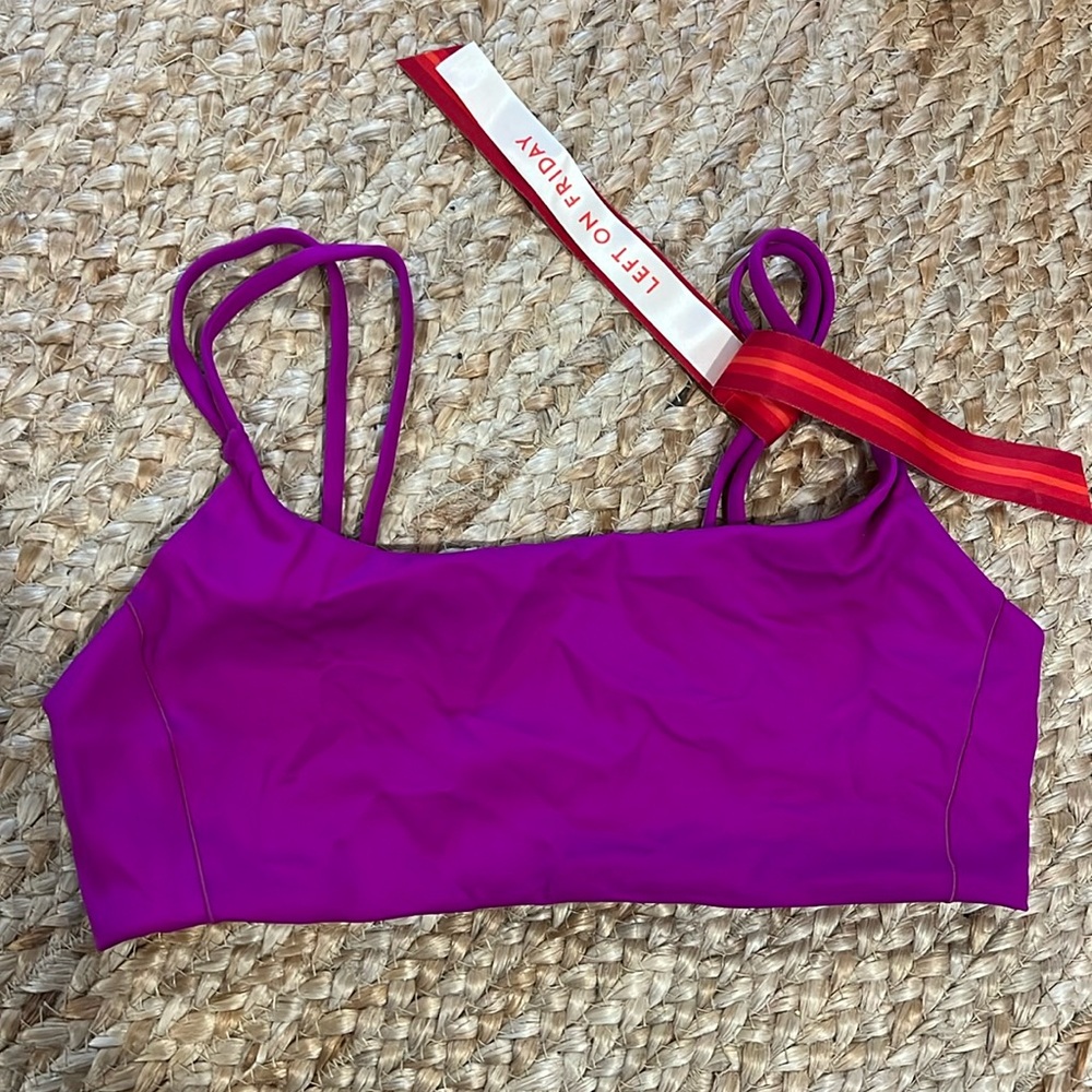 [leftonfriday] pool days top d+, aloha (magenta), sz m